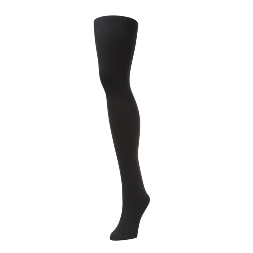 Italian‎ Cotton Blend Tights Tall Graphite Gray B.ella Erika Opaque NEW Hosiery